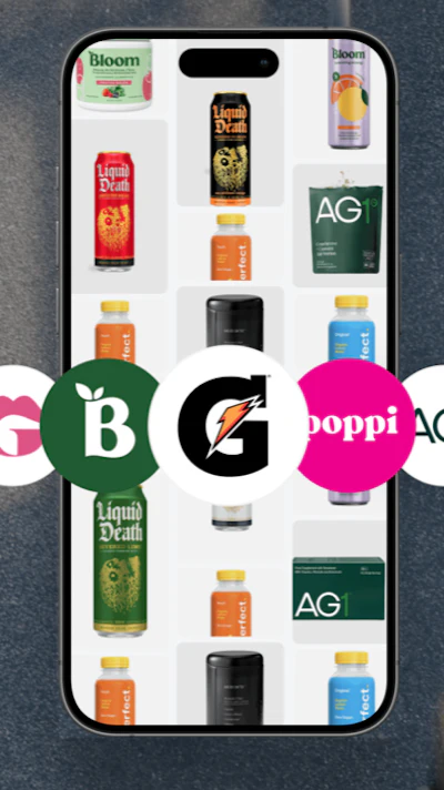 onbrand app with brand products